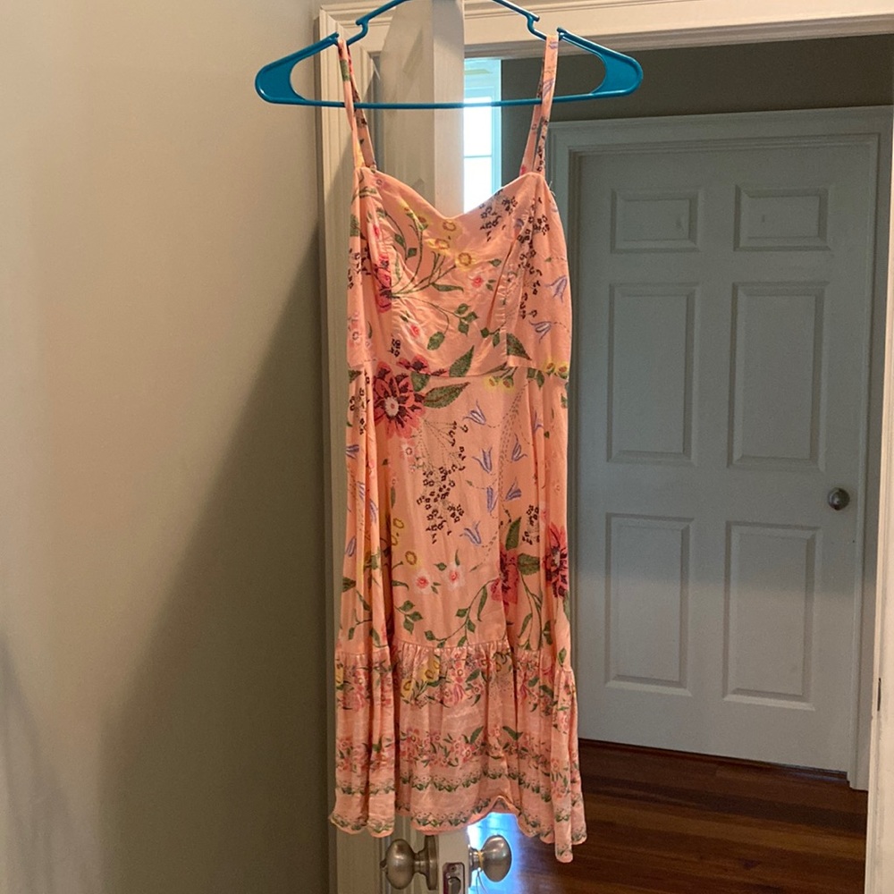 Mini floral dress